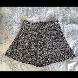 Black and White Skirt